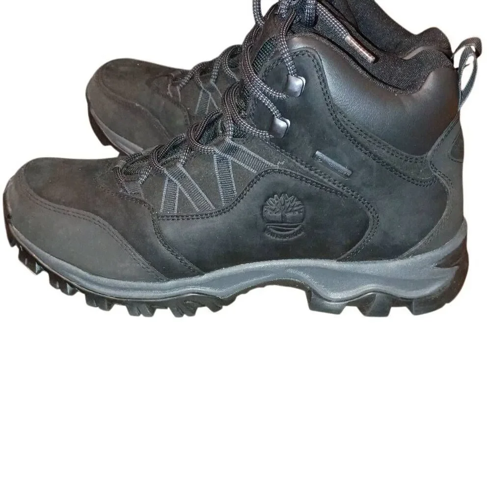 Timberland Men's Mt. Major 2 Mid Waterproof Hiking Boots size 10 Black